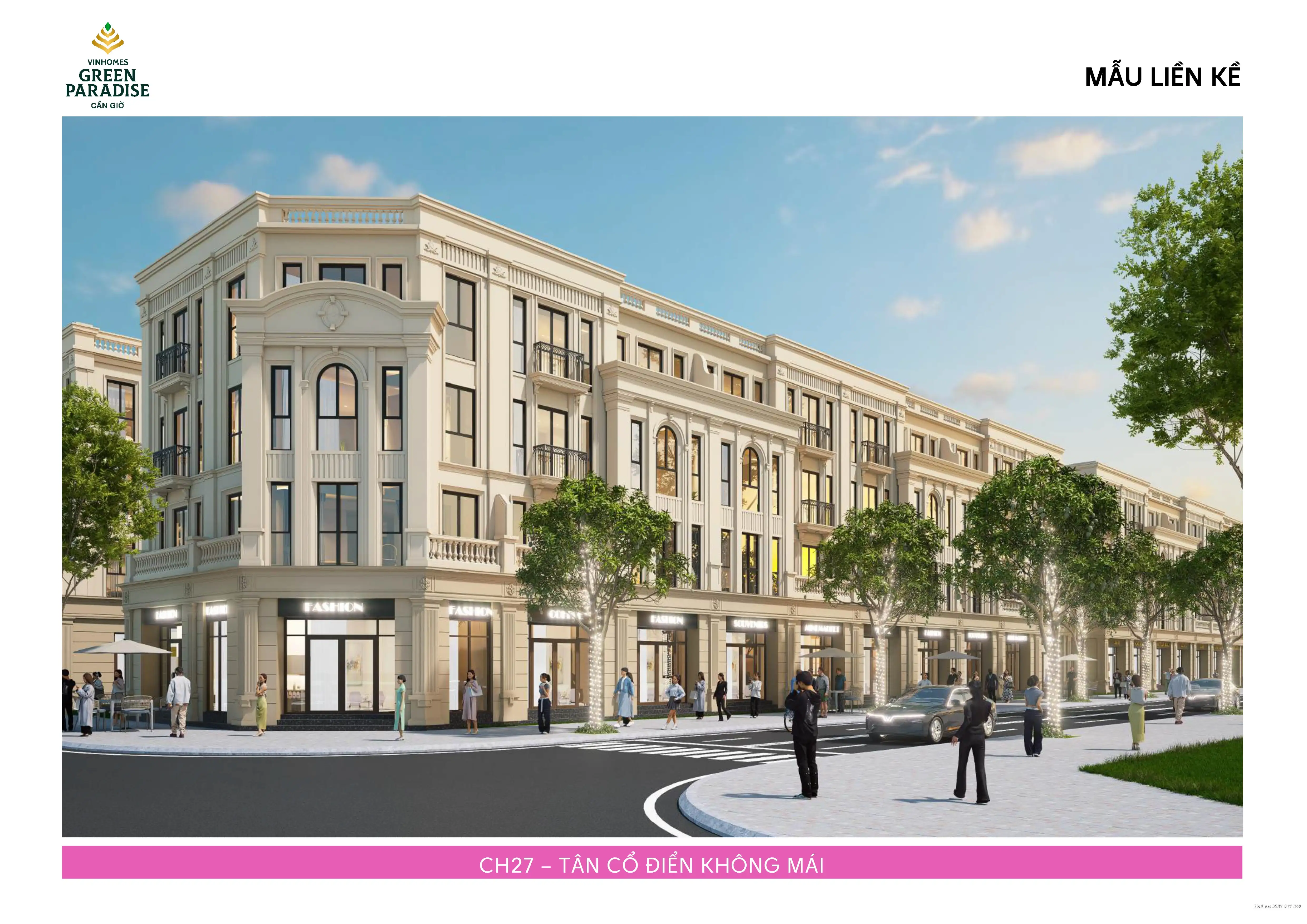 Căn mẫu Liền Kề 1